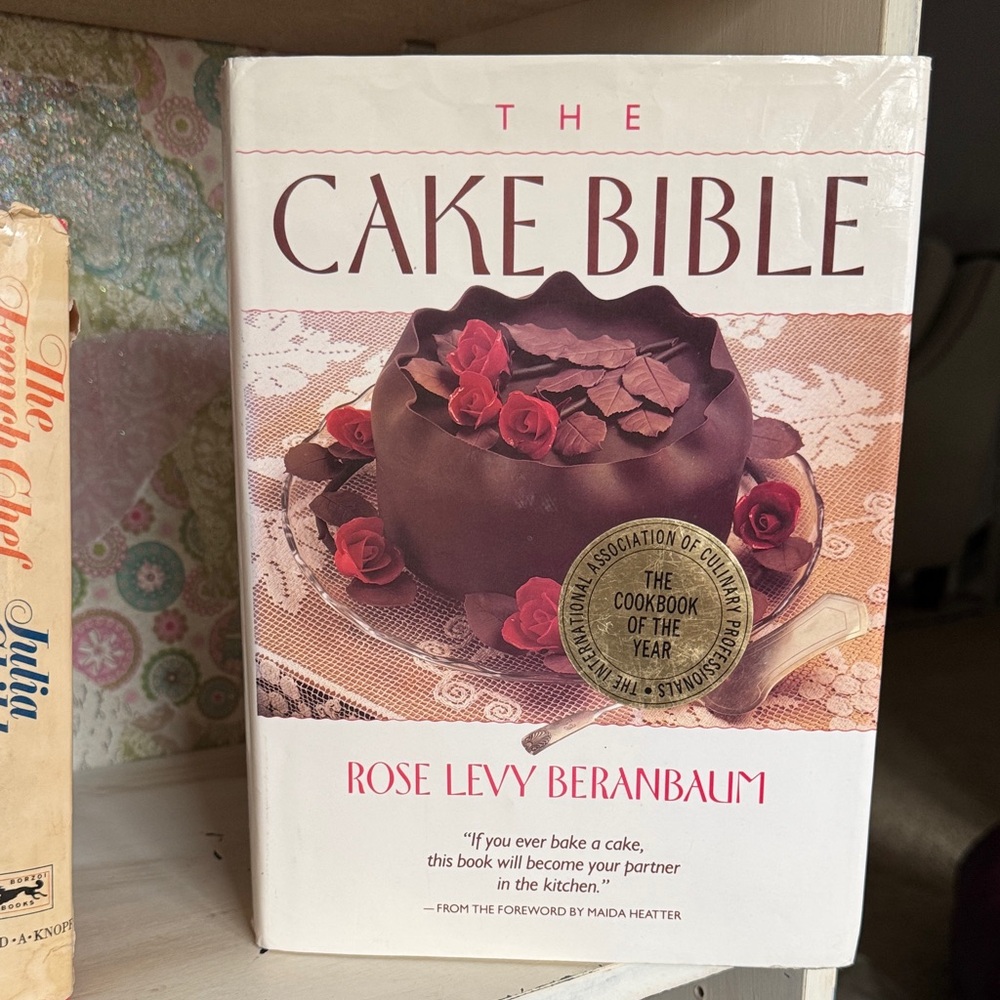The Cake Bible by Rose Levy Beranbaum - White Cover
First edition 1988